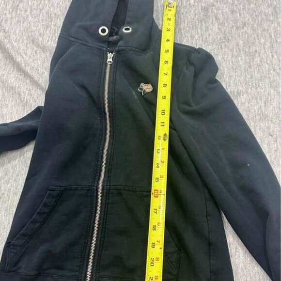 Fox Racing Sweatshirt Womens small Zip up hoddie fox riders co - Picture 7 of 10